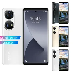 M5 Pro – Smartphone Android 6.8, 2 go + 16 go, 7.1 ", reconnaissance faciale, caméra HD, téléphone à la mode, nouveau, 2022 