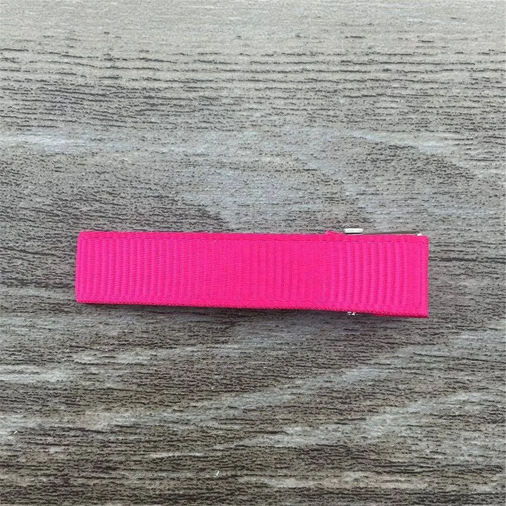 40 шт./компл. 11color смешанные цвета прекрасные заколки для волос для DIY лента для аксессуаров на подкладке Аллигатор зажим для волос цветок