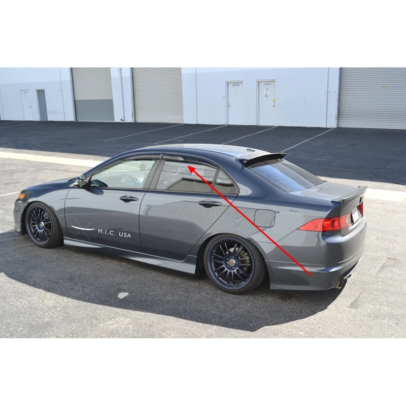 4 шт. для Honda Accord CL7 CL9 спойлер заднего стекла козырек 4dr 2004-2008