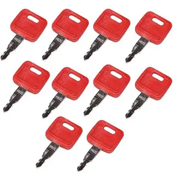 

10PCS Keys H800 for Hitachi John Deere Excavator Case Dozer Fiat New Holland