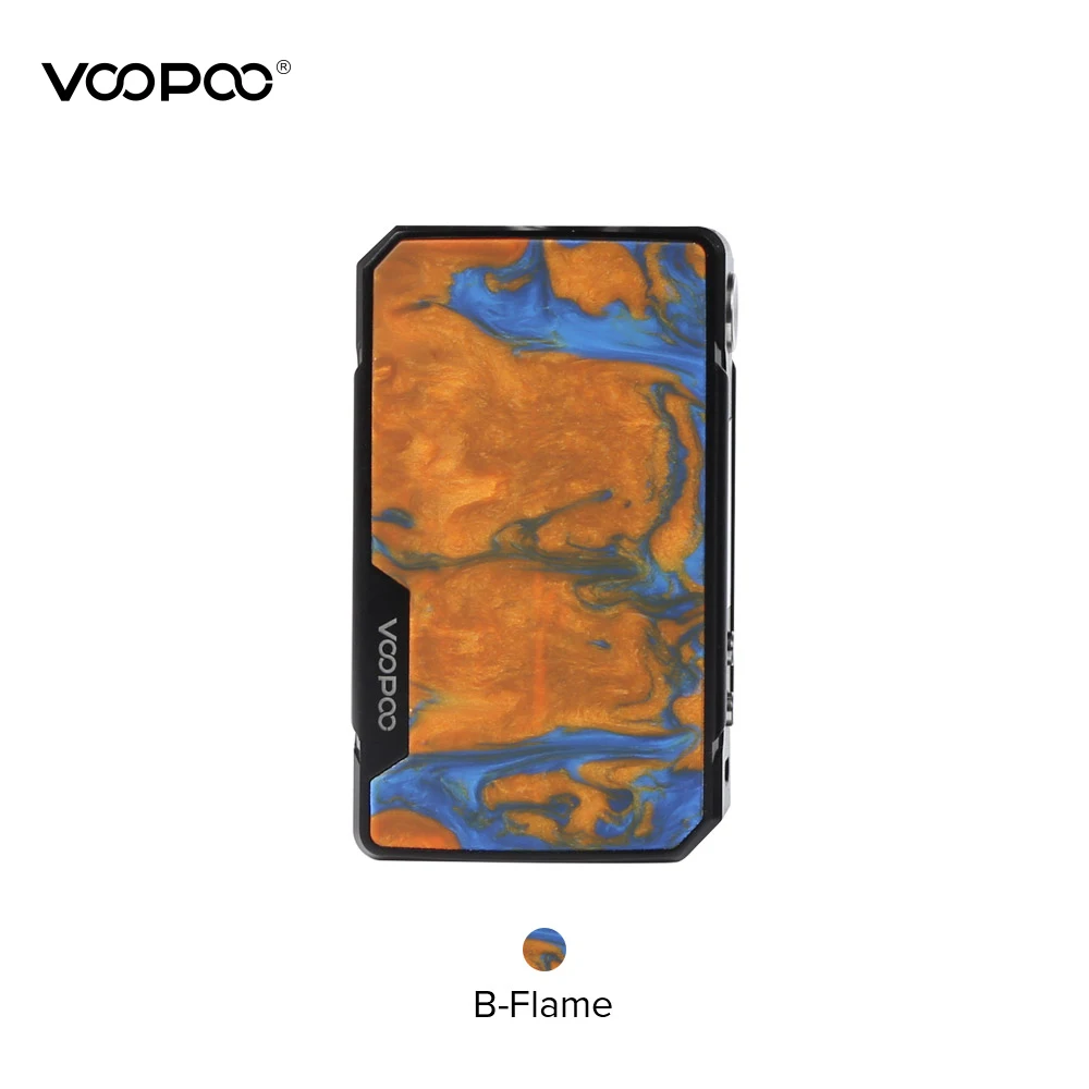 B-Flame VOOPOO DRAG 2 мод 177 Вт полимерная коробка мод Питание от двойной батареи 18650 Voopoo мод электронная сигарета против Drag Nano X217 - Цвет: B-Flame