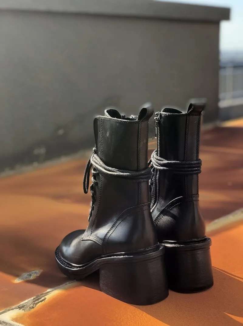 Botas de cano médio