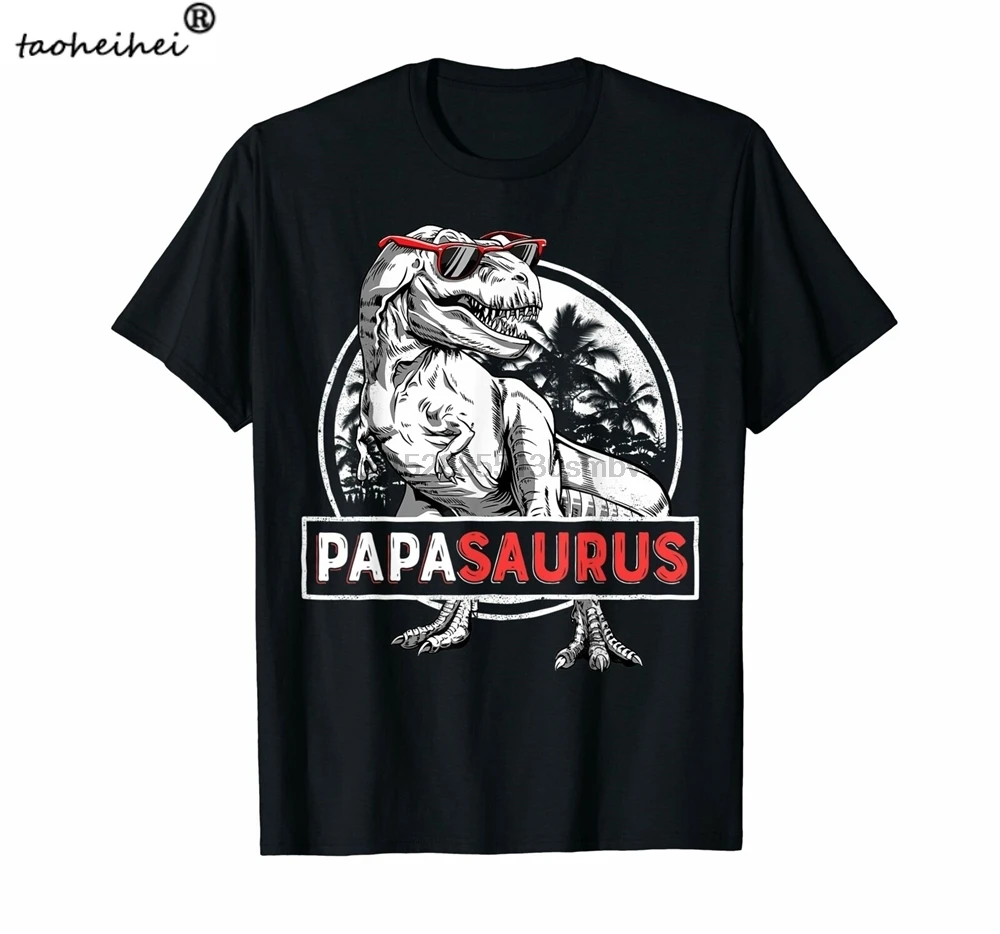 Papasaurus T Shirt T Rex Papa Saurus 
