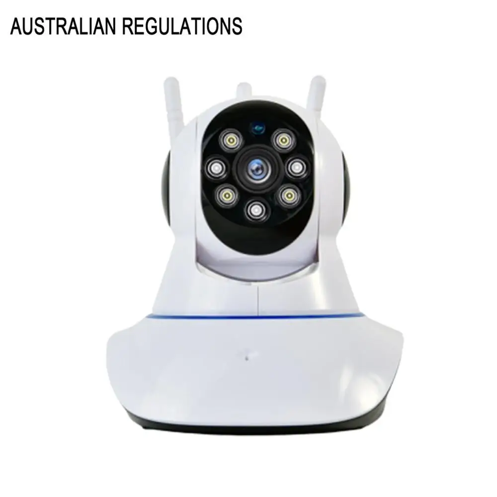 

HD 720P 7LED IP Camera Wifi Indoor CCTV Surveillance Pan Wireless Camera Two Way Audio P2P Night Vision