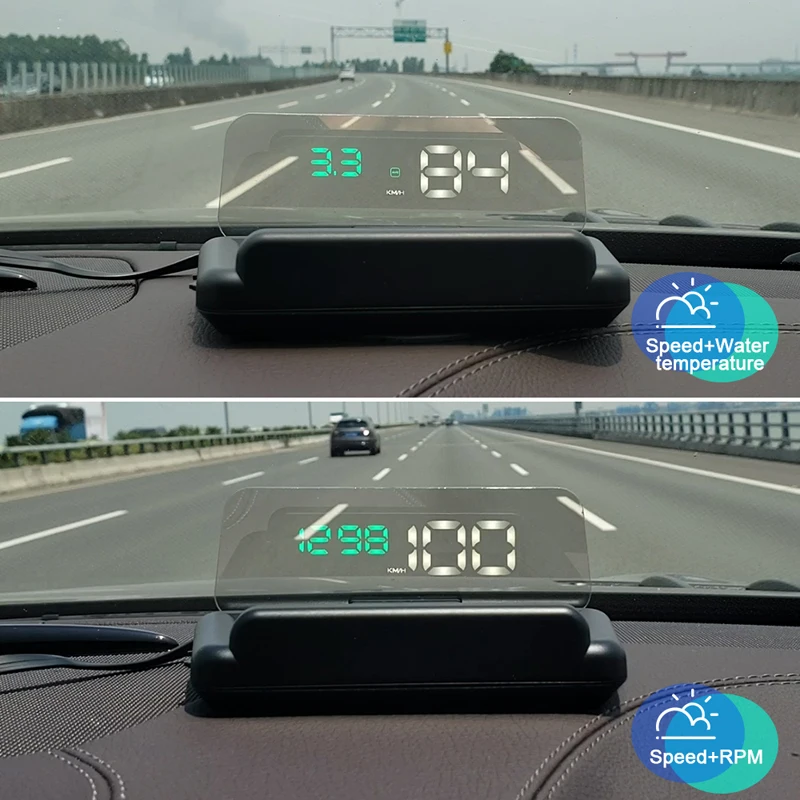DHKEJI Автомобильный Универсальный Автомобильный дисплей C500 HD проектор HUD Дисплей