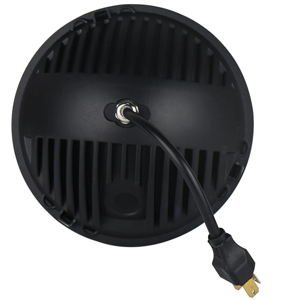 BLACK HOUSING 7INCH HEADLIGHTS