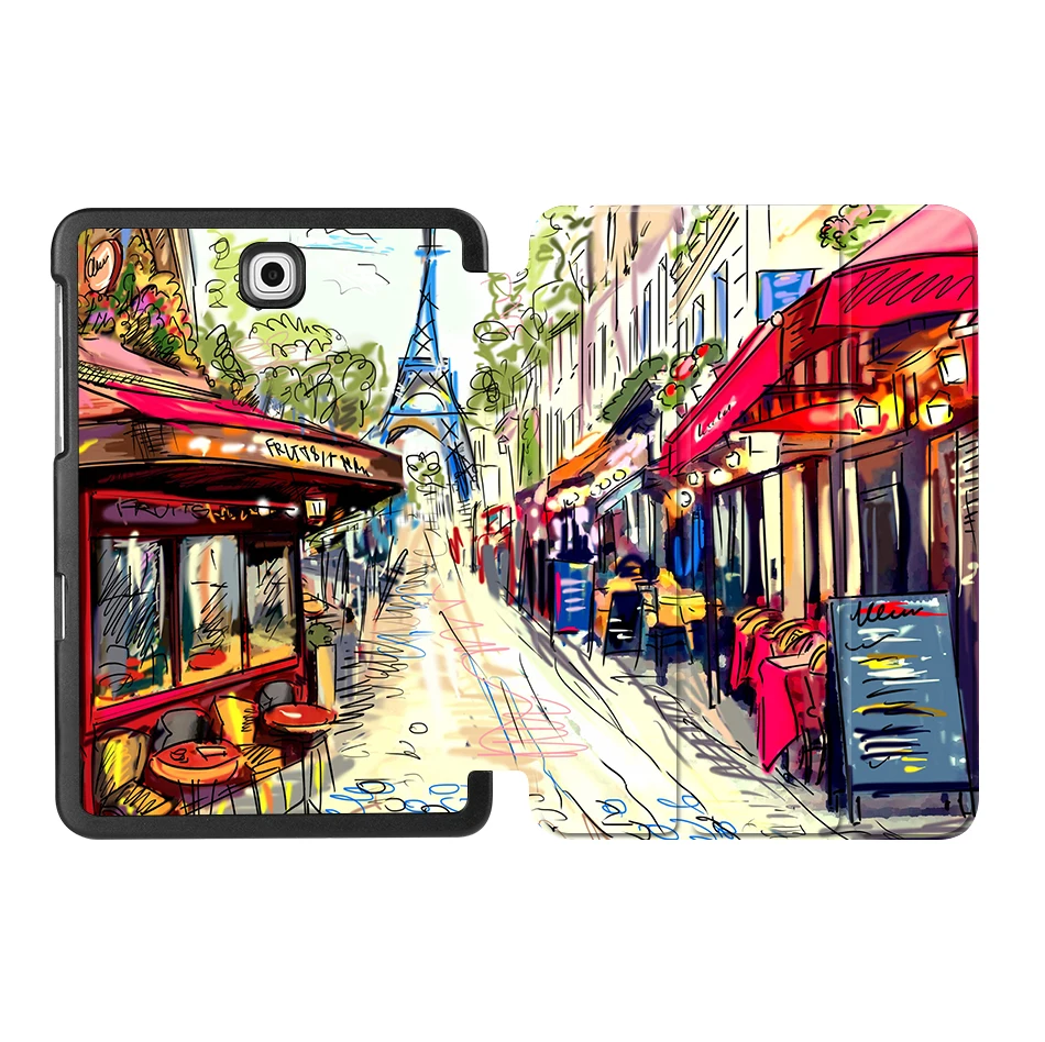 MTT из искусственной кожи чехол Чехол для samsung Galaxy Tab S2 8,0 дюймов T710 T715 T713 T719 8 ''планшет чехол для samsung Tab S2 8,0 Funda - Цвет: SS11