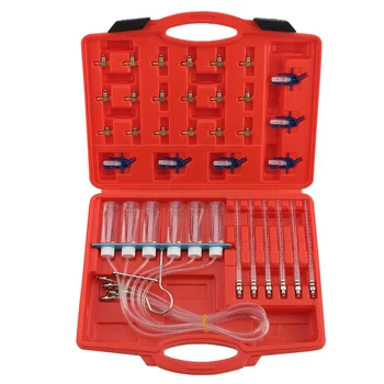 

Kit Tool Tester Flow Meter Injector Adaptor Set Identify Accessories Professional Car 6 Cylinder Measurement Common Rail