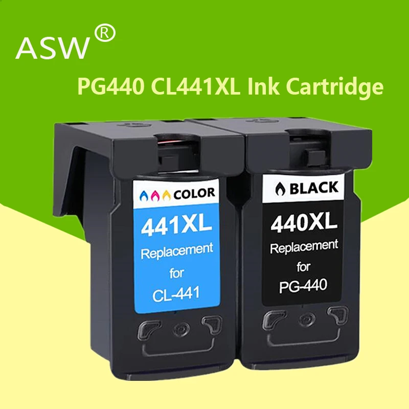 ASW PG440 CL441 Cartridge Replacement for Canon PG 440 CL 441 440XL Ink Pixma MG4280 MG4240 MX438 MX518 MX378 | Компьютеры и офис