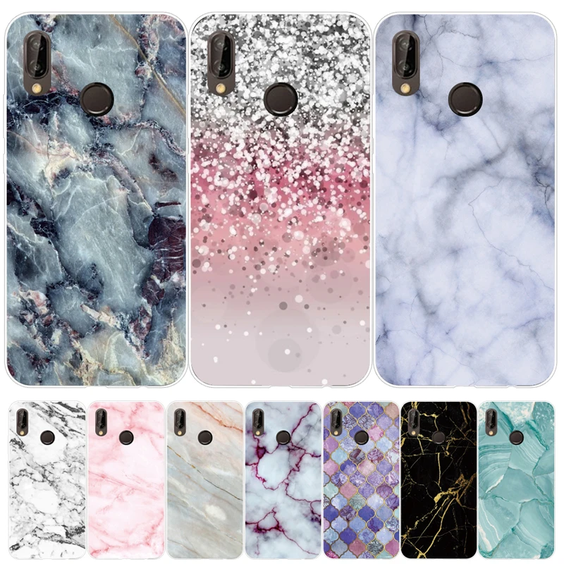 Case For Huawei Y9 2019 Cover Cartoon Soft TPU Silicon Phone Case For Huawei Y9 Prime 2019 P Smart Z Back Cover Fundas