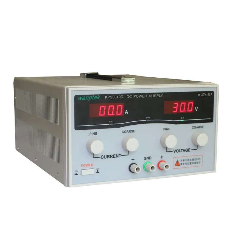 2 Pcs KPS3040D High precision High Power Adjustable LED Dual Display Switching DC power supply 220V EU 30V/40A