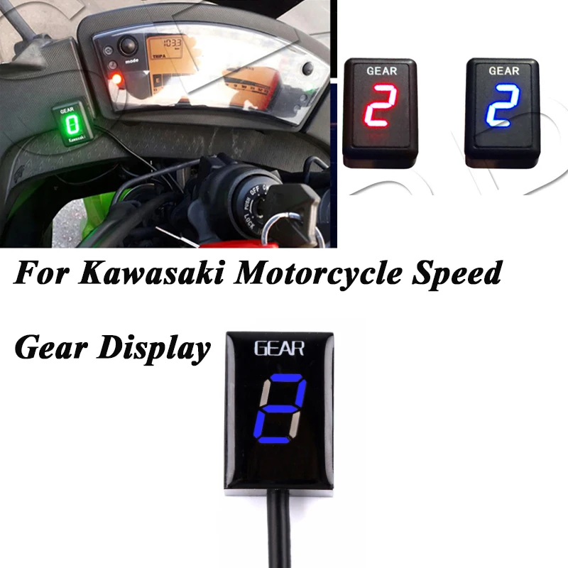 Для Kawasaki Ninja 400 Ninja 650 ER6N Z1000SX Ninja 250 Z1000 Z900 мотоцикл Ecu прямое Крепление 1-6 индикатор скорости