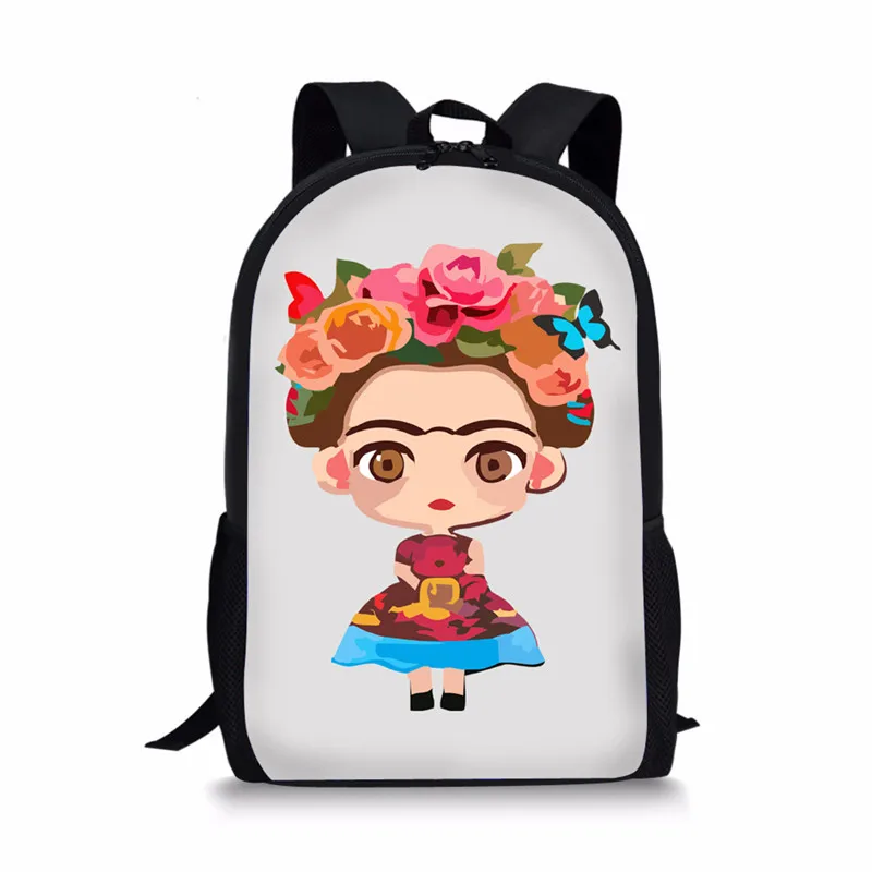 NOISYDESIGNS African Backpack Cartoon African Black Girls Print School Bag Kids Cute Book Bag Teenager Girls Schoolbags Mochila - Цвет: L2290C