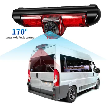 

Car 3rd Brake Light Rear View Camera Waterproof Infrared Reverse Camera For Citroen Fiat Ducato Peugeot Boxer Accessories