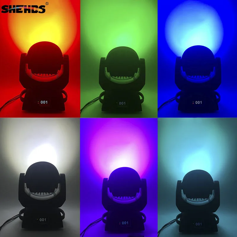 Светодиодный светильник светодиодный с движущимися головками светодиодный с зумом 36x18 Вт RGBWA+ УФ-цвет DMX сценические движущиеся головки сенсорный экран для DJ Дискотека ночной клуб