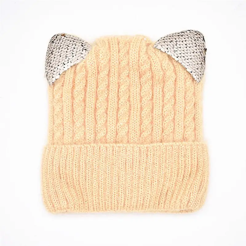 Light Up Hat Beanie LED Christmas Hat for Kids Girls Boy Novelty Funny Hat Gifts Winter Warm Cap