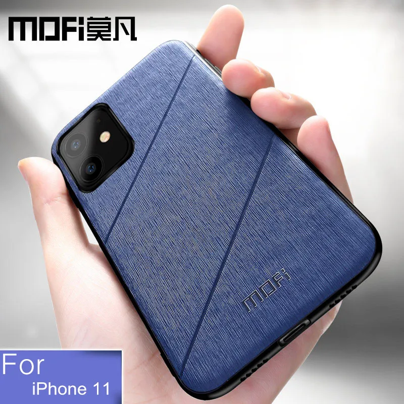 

Case for iPhone 11 Pro case shockproof pu leather MOFi original for apple iPhone11 Pro Max back luxury silicone cases