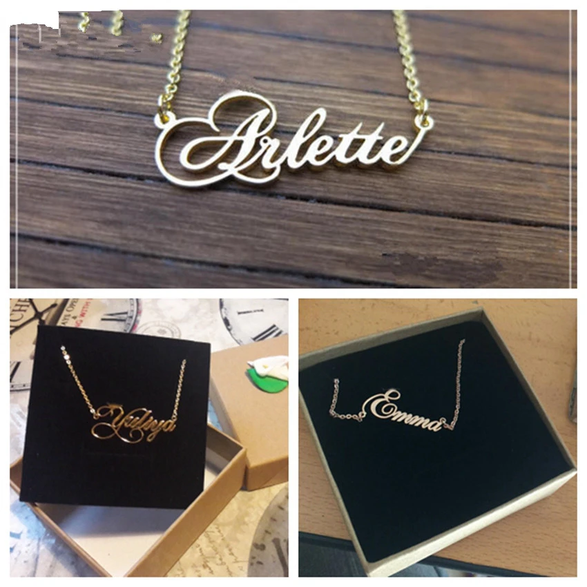 Princess-Queen-Crown-Personalized-Name-Necklace-Customized-Cursive-Font-Pendant-Stainless-Steel-Chain-Jewelry-Bridesmaid-Gift (2)