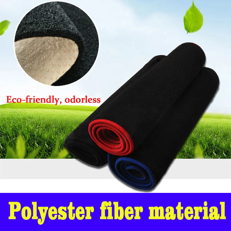 Car Dashboard Avoid light Pad Instrument Platform Desk Cover Mats Carpets Accessories For toyota corolla 2014 2015