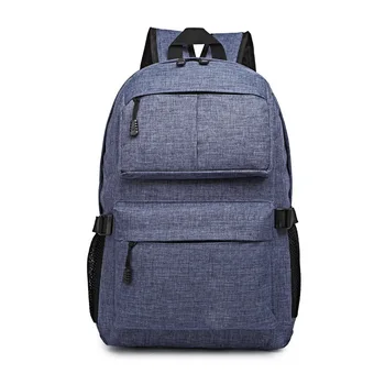 

College Style Girl Student Schoolbag Boys Travel Double Shoulder Bag Canvas Backpack Waterproof and Wear-resistant Leisure Bag
