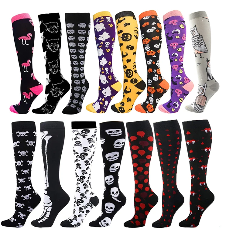 halloween compression socks
