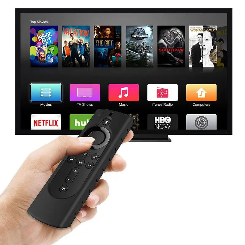 Силиконовый чехол для Amazon Fire TV Stick 4K пульт дистанционного управления|Сумки и