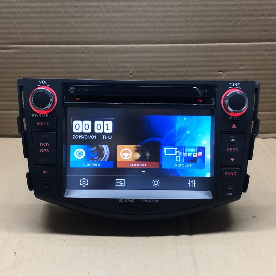 BYNCG 8 inch 2 Din Car DVD Player FOR TOYOTA RAV4 2006-2012 GPS Navigation in Dash Car PC Stereo TV gps Radio BT SD USB