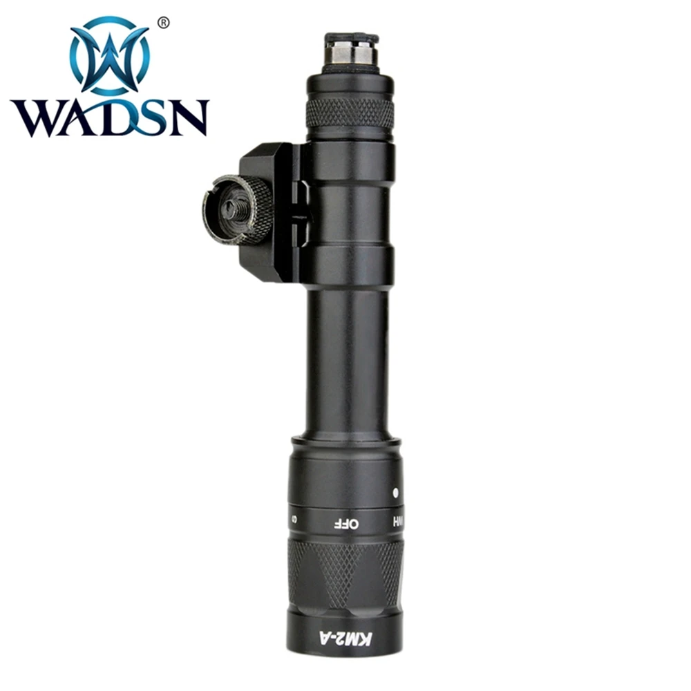 WADSN тактический фонарь SF M600W SCOUTLIGHT светодиодный KM2-A лампа модуль стробоскоп фонарь двойной переключатель кольцо Переключатель Оружие Огни WEX377