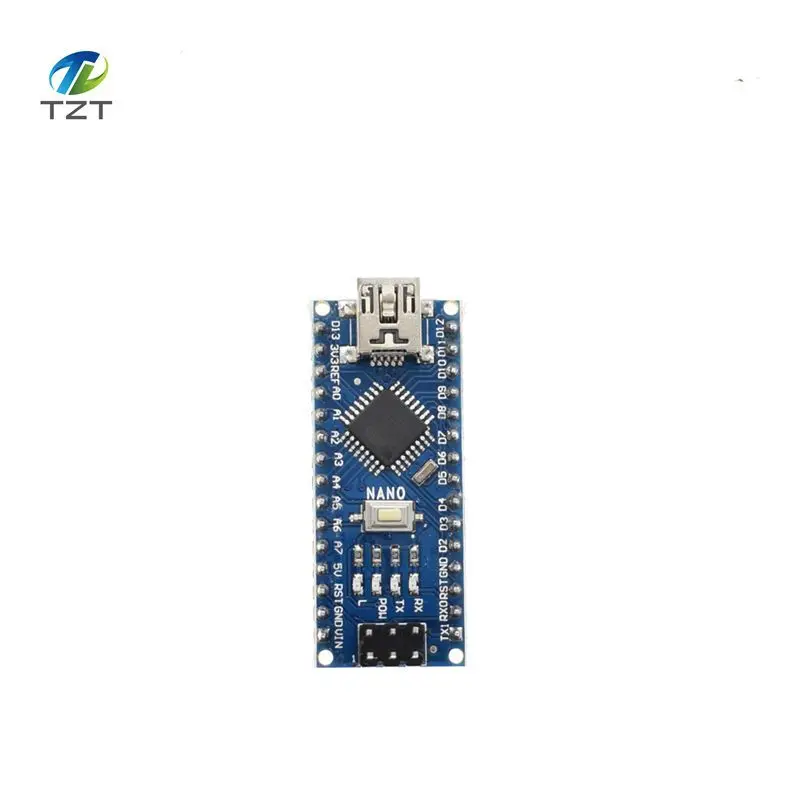 5 шт. Nano 3,0 контроллер совместим с Arduino nano CH340 USB драйвер без кабеля NANO V3.0