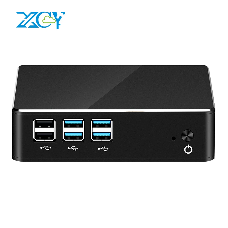 XCY X35 Мини ПК Intel Core i7-5500U i5 5200U i3 5005U Windows 10 HDMI VGA 300M WiFi гигабитный Ethernet ТВ приставка NUC Компактный ПК