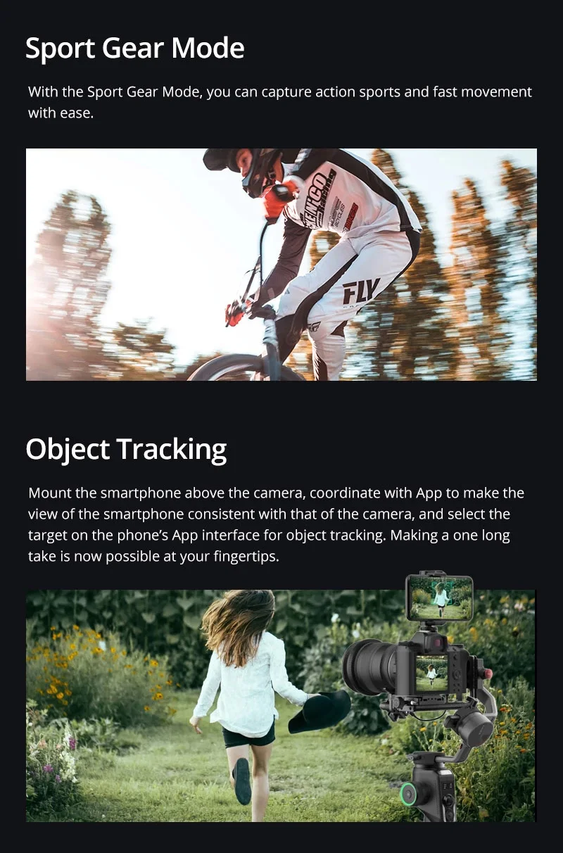 Moza Aircross 2 3 осевой Стабилизатор камеры Gimbal Steadycam для sony a6300 Panasonic GH5 GH4 Canon EOS Pk Zhiyun Crane 3