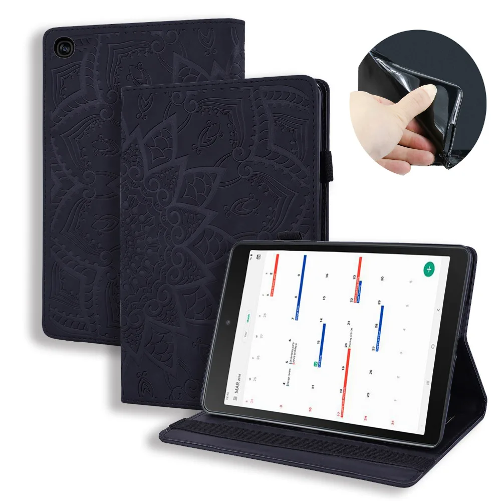 Leather Case for Samsung Galaxy Tab A SM-T510 SM-T515 T510 T515 Tablet Cover Stand Funda For Tab A 10.1'' Coque Capa