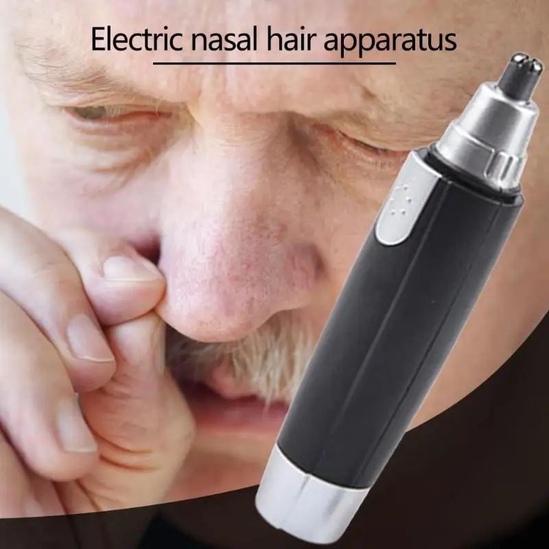 Для мужчин и женщин электрический триммер для бритья волос в носу безопасный уход за лицом бритва-очиститель