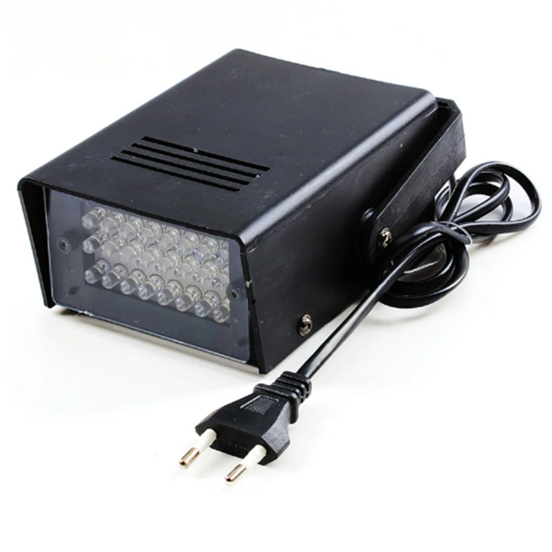 Bright 110V 220V 3W 24 LED DJ Strobe Flash Lights Disco Party Club