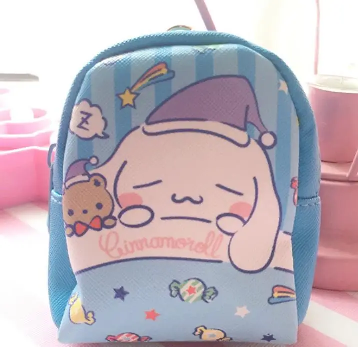 1 шт. креативный My Melody Pudding Cinnamoroll Собака маленькие Две звезды маленький ранец стильное портмоне для монет подвеска фигурка игрушки подарок