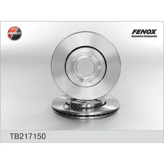 Диск Тормозной Передний Skoda Fabia 99-, Octavia 96-04, Vw Golf 97-03, Polo 01- Tb217150 FENOX арт. TB217150