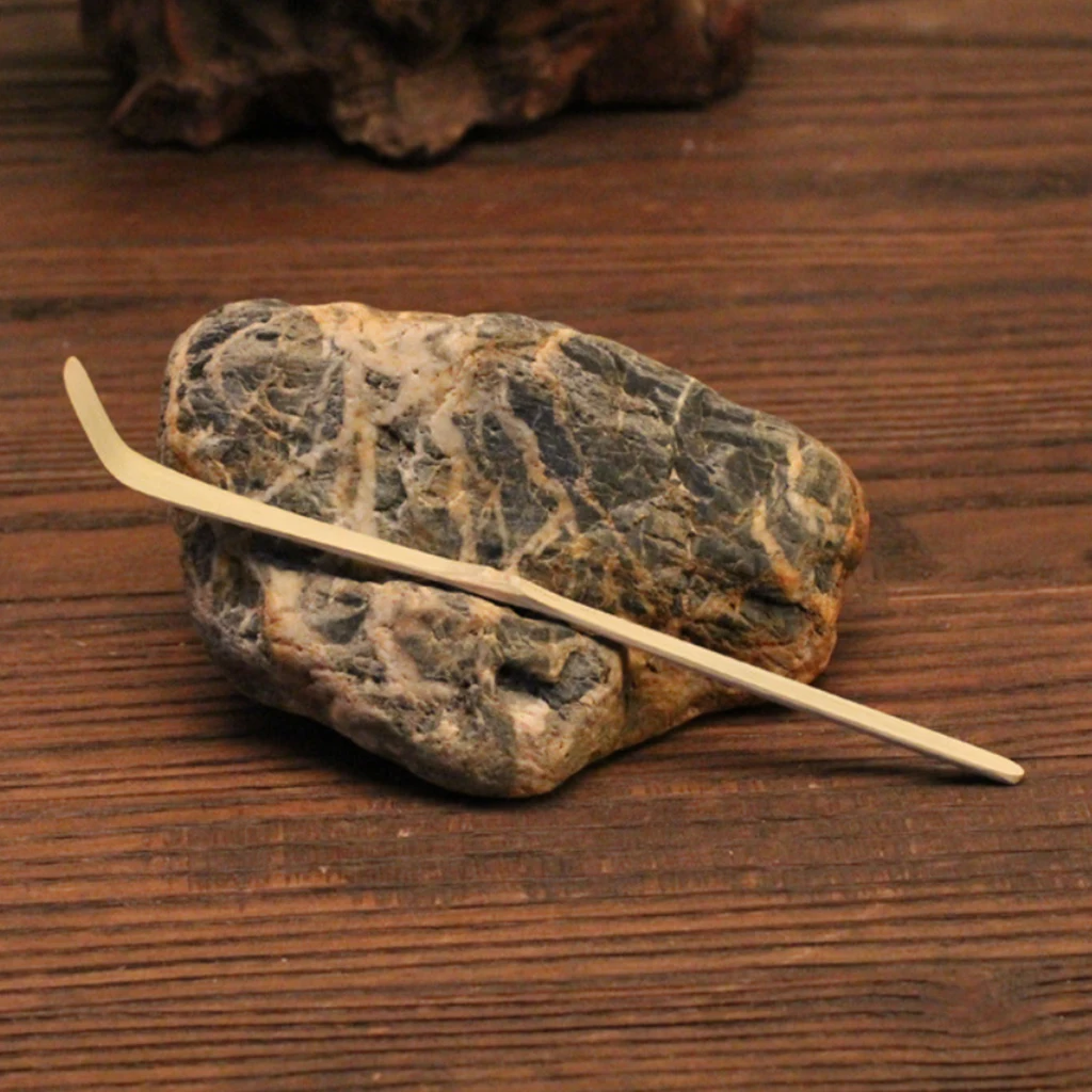1 piece Bamboo Teaware Matcha Green Tea Powder Scoop Tea Ceremony Teaspoon 17.5cm