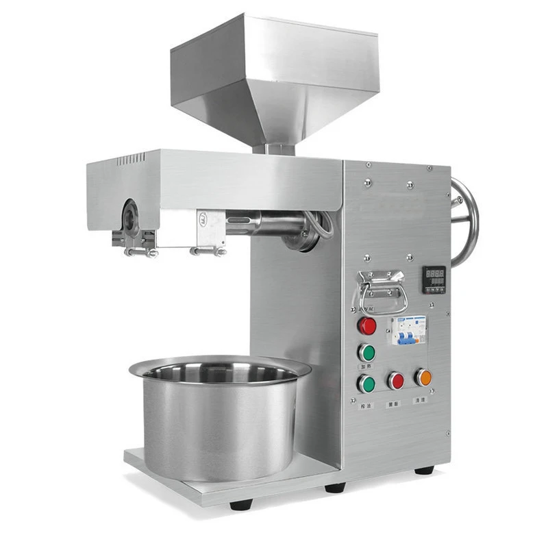 T15 Automatic Oil Press 3000W Stainless Steel Multifunctional Peanut Almond Rapeseed Oil Press Medium and Small Commercial