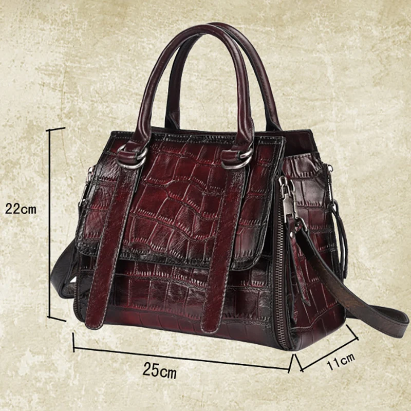 AETOO новая кожаная женская сумка Baotou из воловьей кожи винтажная сумка на плечо сумка-мессенджер для отдыха почтальонская сумка