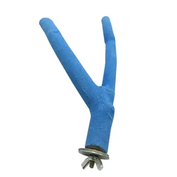 

Portable Parrot Wood Stands Rack Outdoor Car Perch Birds Bath Shower Perch Toys with Suction