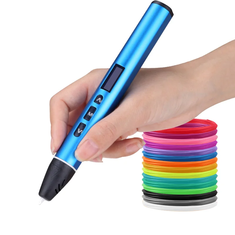 3d Ручка, 1,75 мм PLA нити, рождественский подарок, подарок на день рождения детей, креативная 3d Ручка для печати