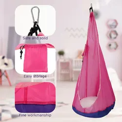 Hamac pour enfants, siège de repos souple, avec coussin gonflable, pour jouer, intérieur/extérieur, jardin, arrière cour 
