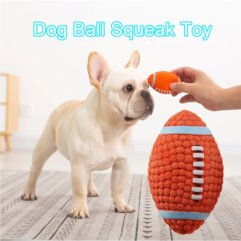 soft rubber dog balls