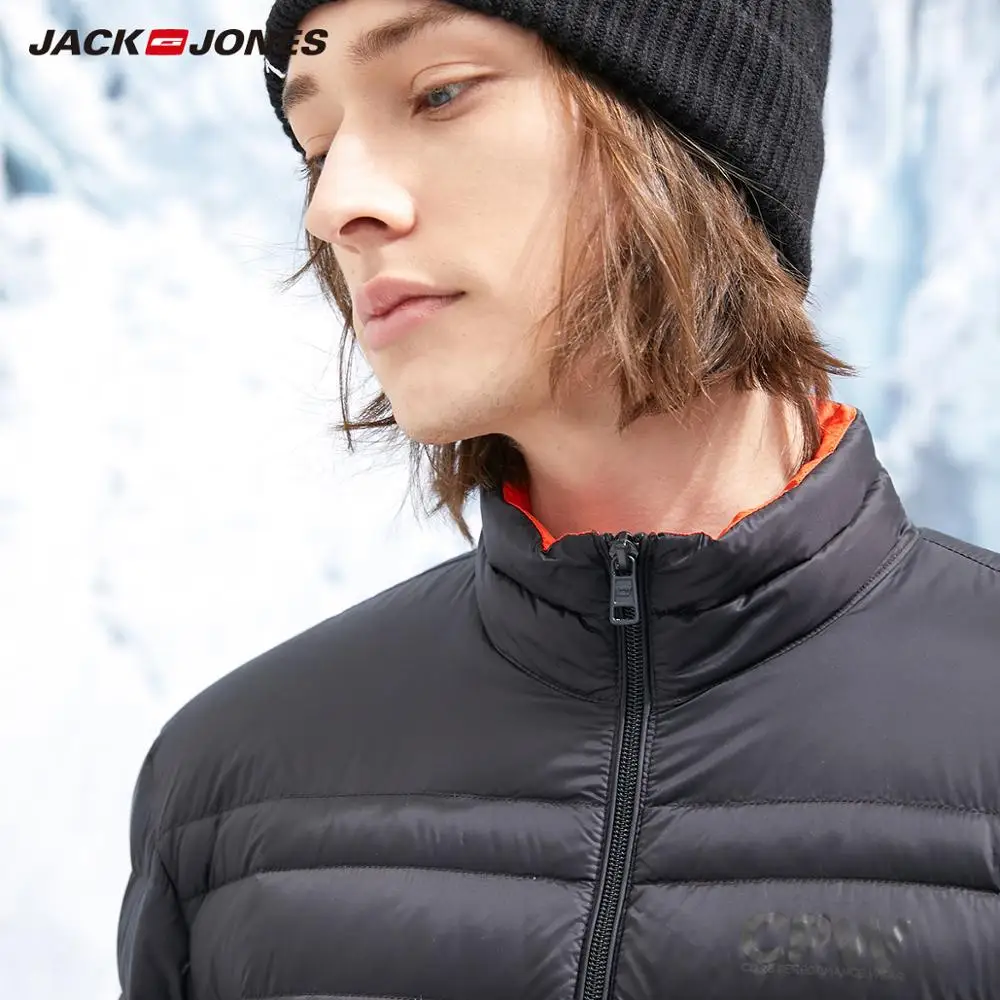 Koop Jackjones Mannen Licht Gewicht Korte Donsjack Korte Jas Menswear 218312527