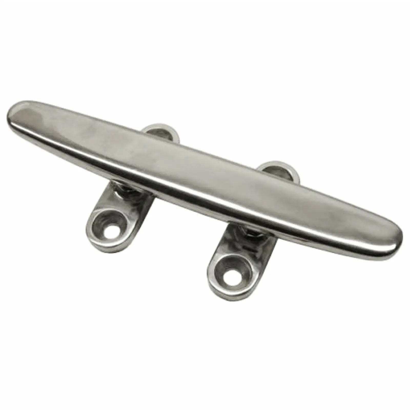 

Marine 10" Flat Top Low Silhouette Boat Cleat 316 Stainless Steel 250 mm