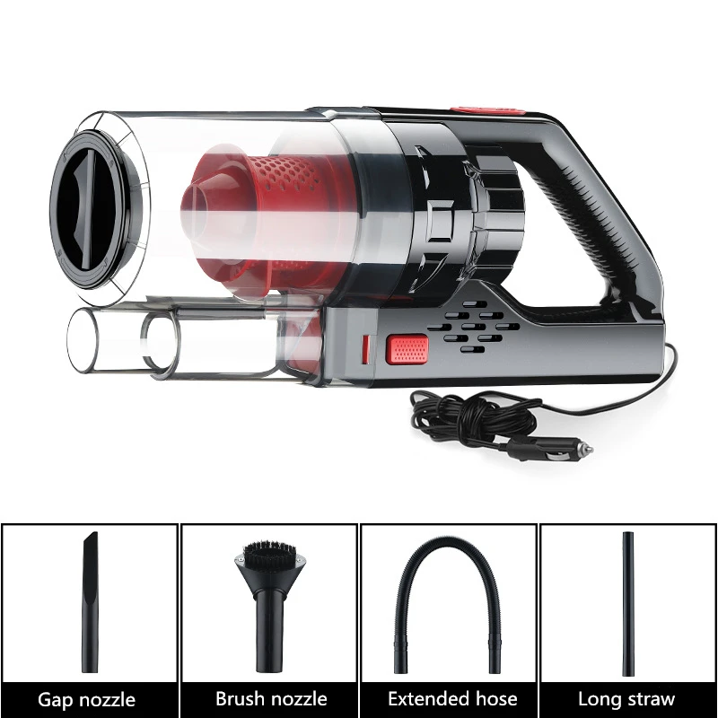 

150W 6000PA DC 12V Car Vacuum Cleaner High Power Wet/Dry Handheld Portable Auto Vacuum Cleaner Car Styling