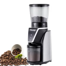 

220V Electric Coffee Grinder Burr Grinders Conical Coffee Grinding Machine Electric Flour Mill 31 Levels Adjustable Thickness