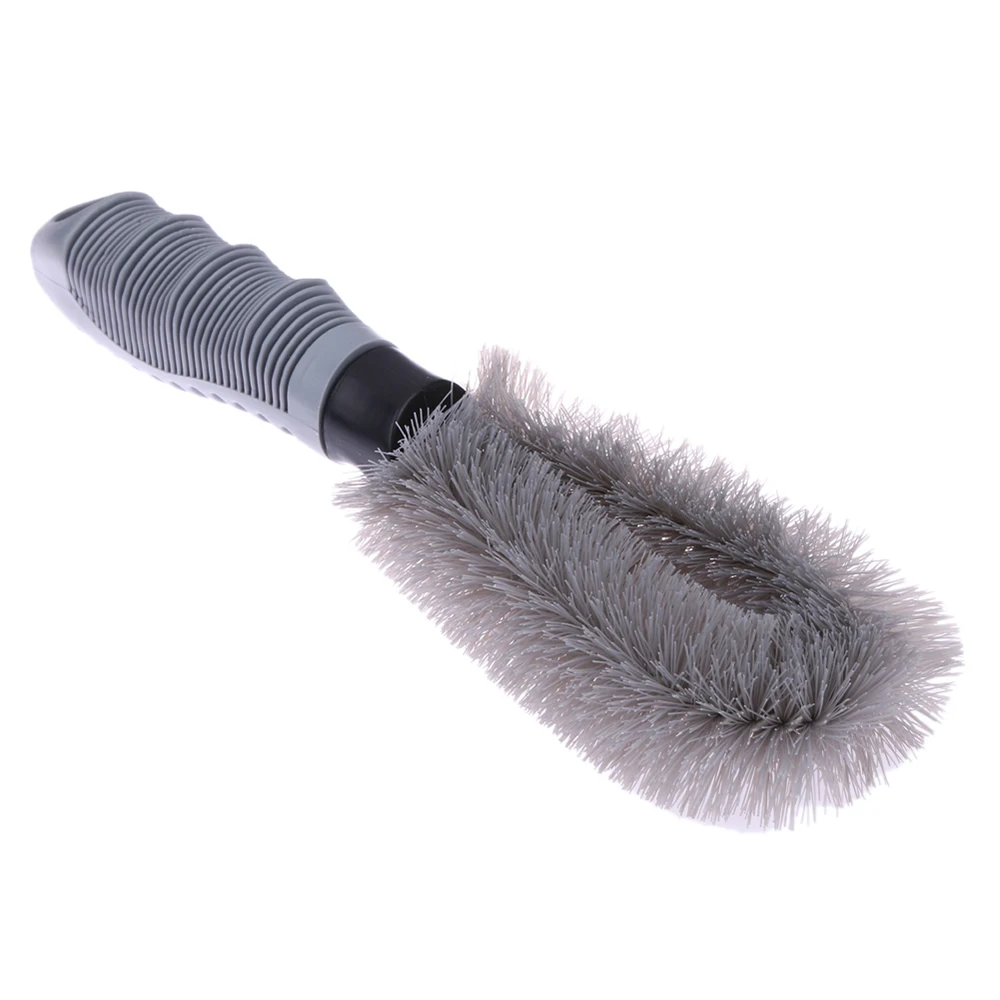 

25x7cm Anti-Slip Car Wheel Tire Cleaning Brush Automotive Vehicle Soft Cleaner Scrubber Tools Car Wash Accessories