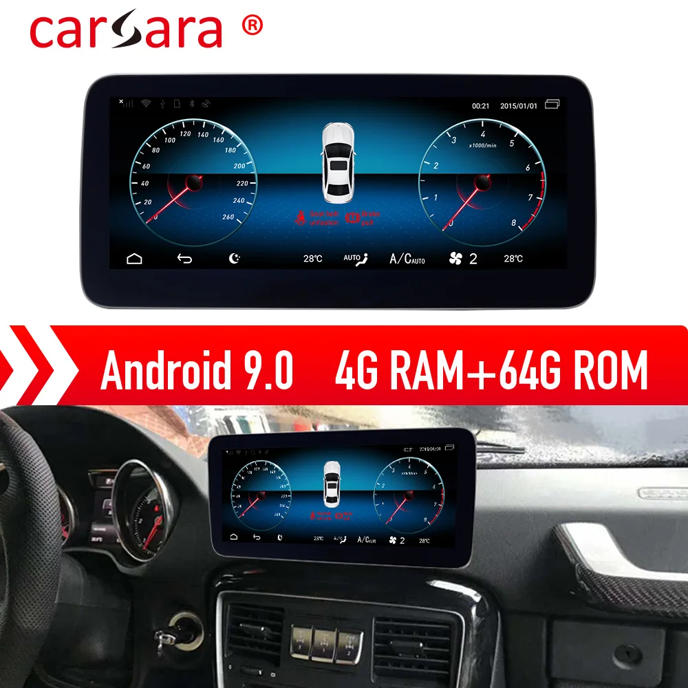 Mercedes G Class 13-17 G280 G300 G350 G500 G65 Android 9,0 навигационный планшет Радио сенсорный экран поддержка 4G wifi