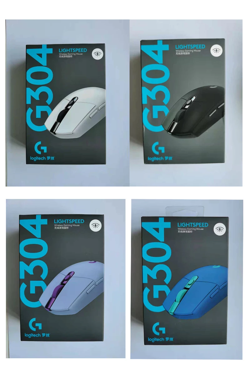 Logitech G304 Wireless Mouse 6 Programmable Buttons USB Wireless Mouse HERO Sensor 12000DPI Adjustable Gaming Optical Mice Logi good wireless gaming mouse